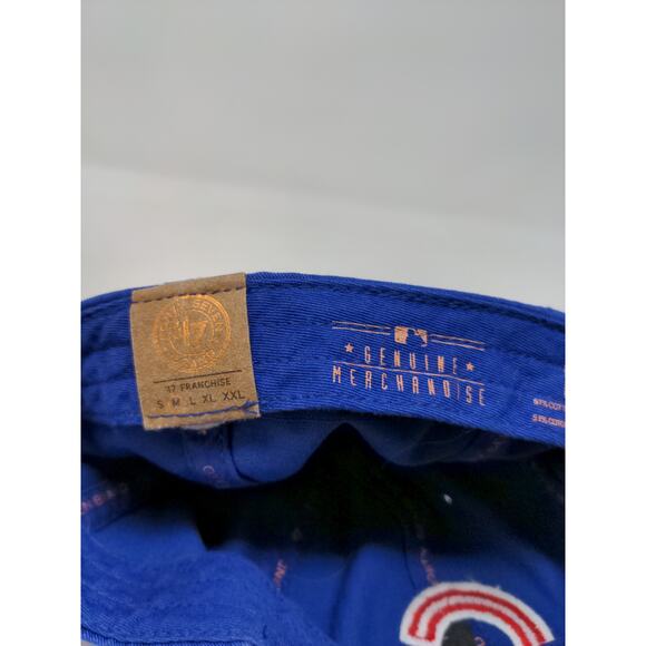 47 Brand MLB Chicago Cubs Fitted Hat Size M Blue Embroidered Logo - Picture 11 of 11